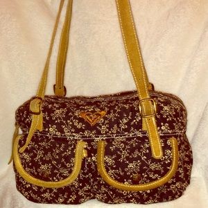 Roxy corduroy shoulder bag